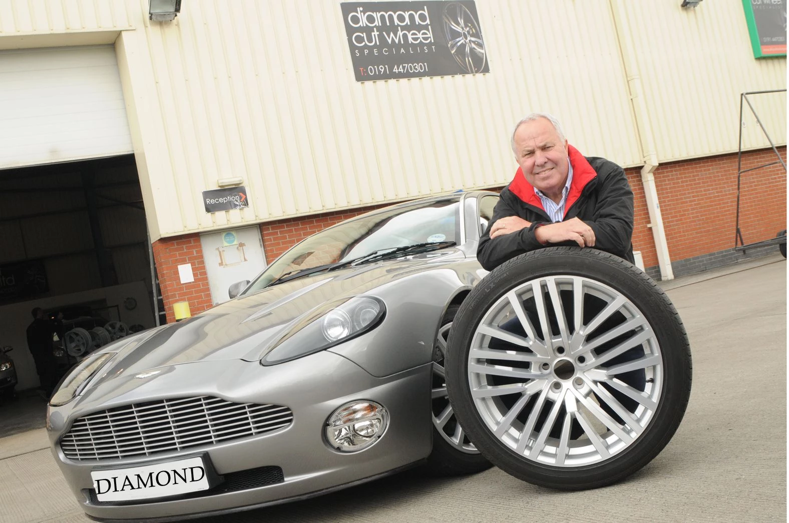 Stephen Lee at the Newcastle site