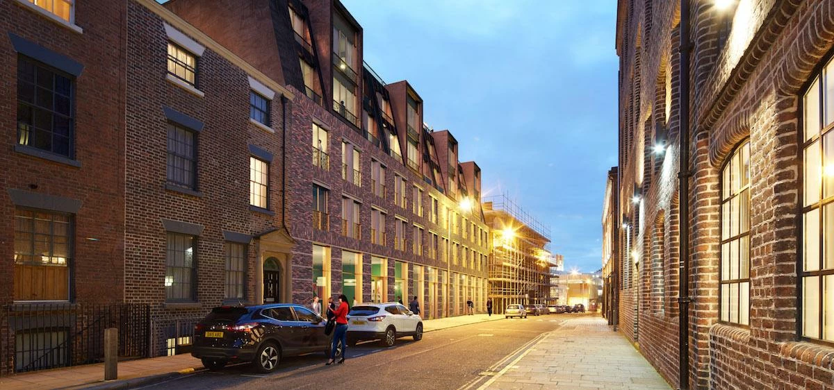 A CGI of the new Seel Street hotel