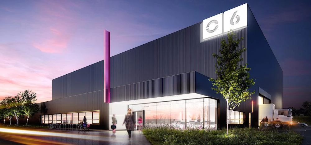 A CGI of the new building
