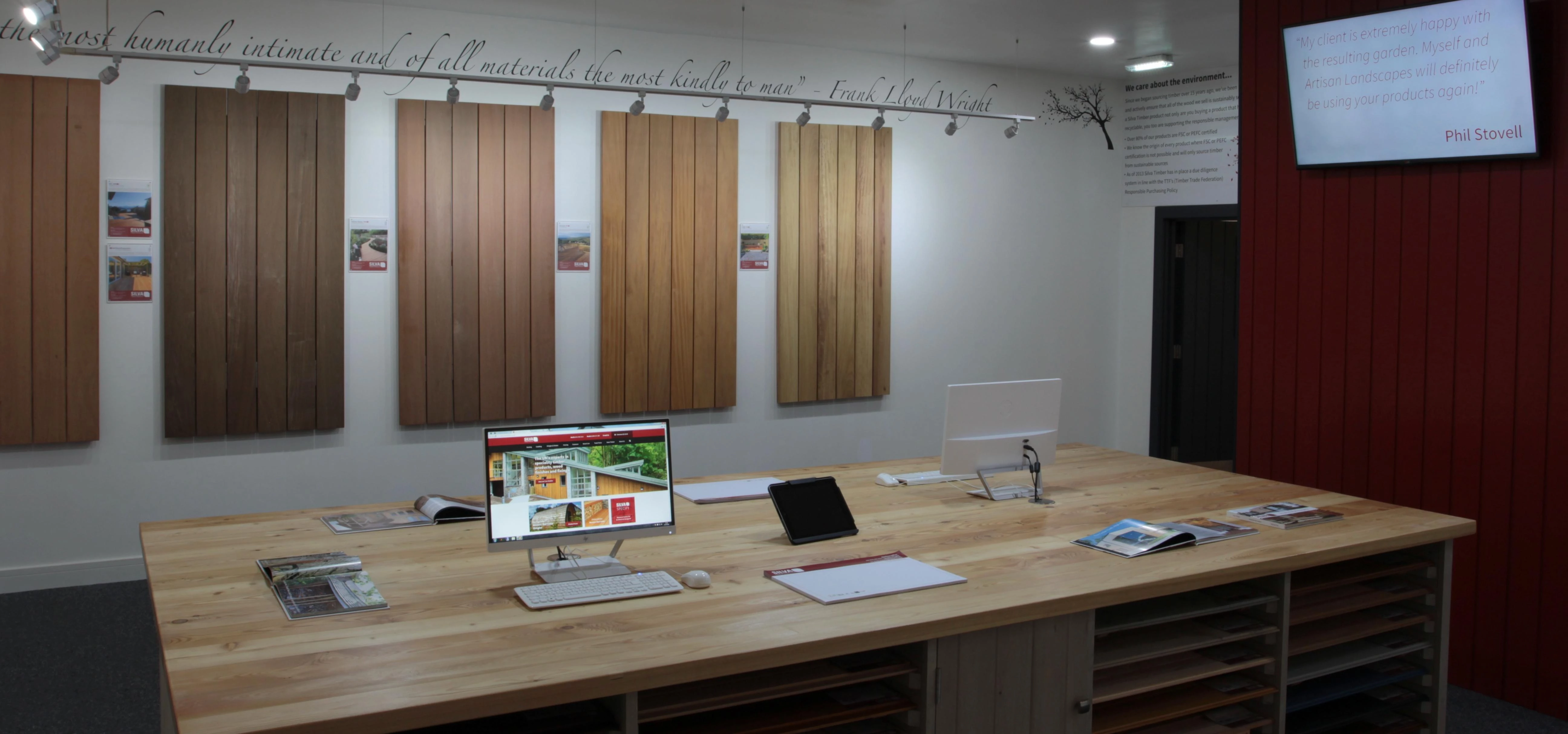 Silva Timber Products' new Widnes showroom