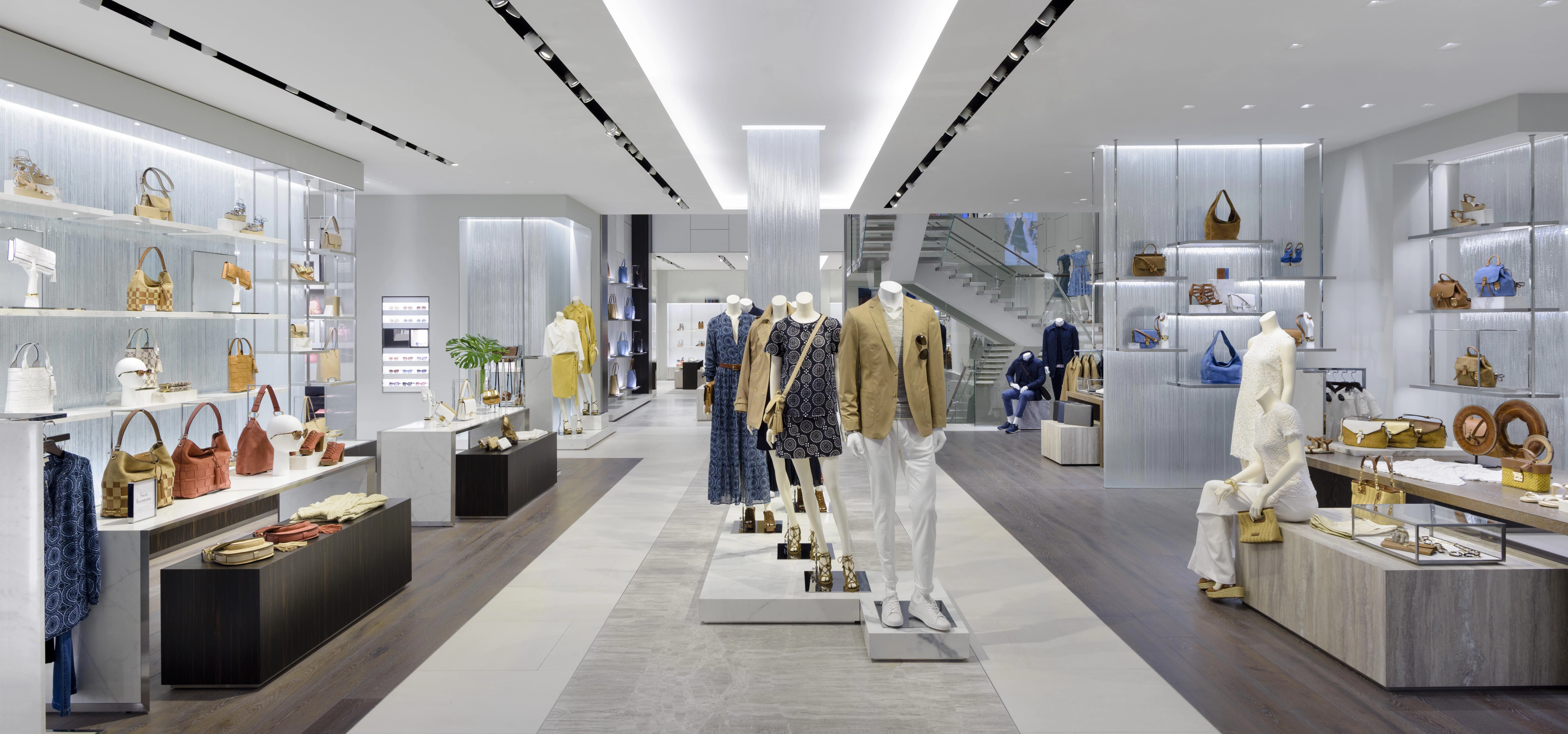 Mock-up of the new Michael Kors store on Regent Street.