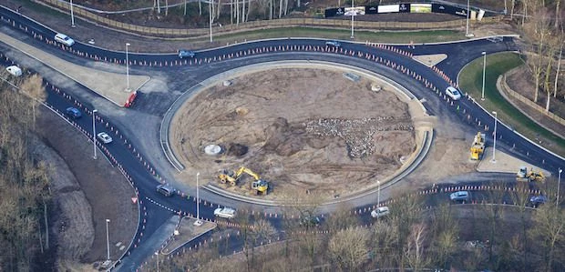 Flaxby roundabout