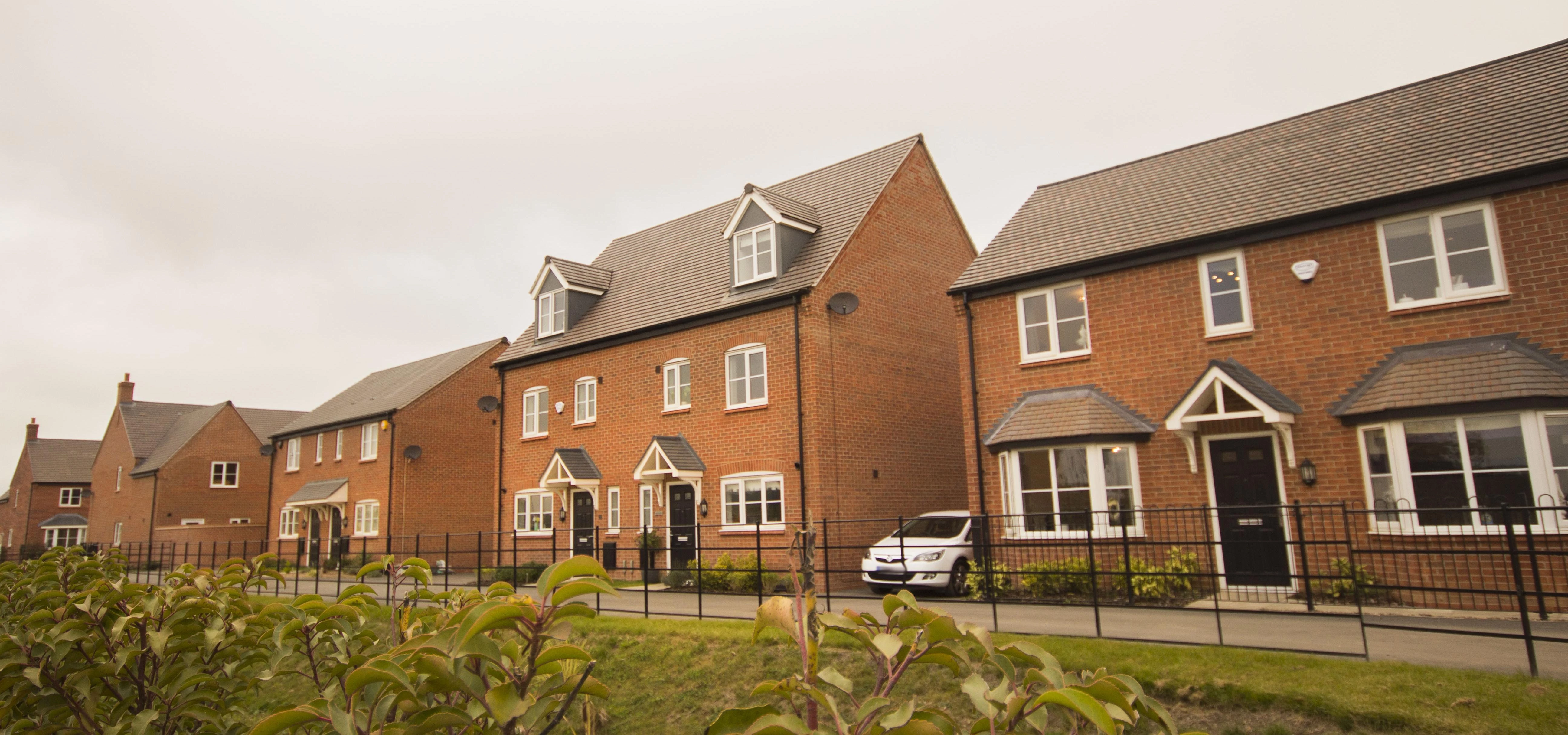 Construction work started in 2014 to bring much-needed homes to Boulton Moor.