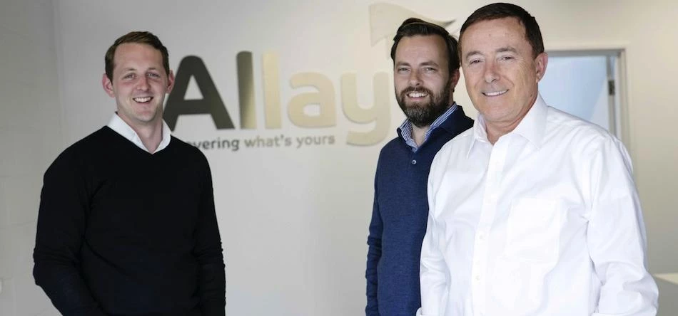 (L-R), Andie Stokoe, Allay Director, Steven Bell, Managing Director, and Stuart Bell, Allay Director