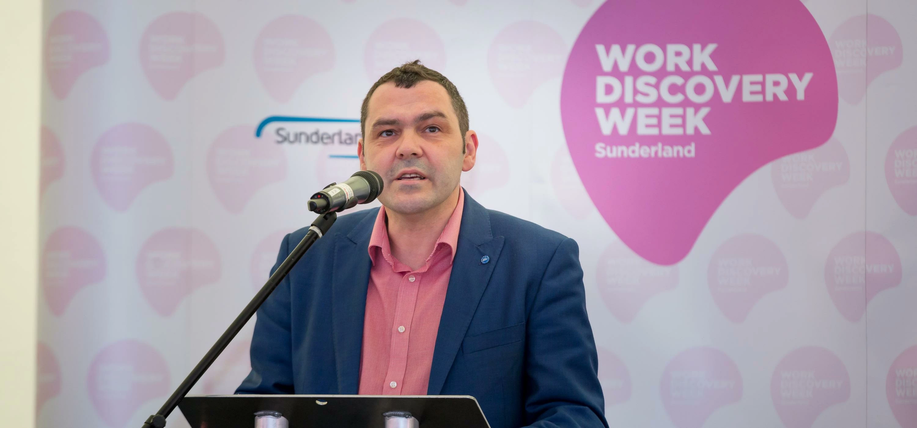 Co-chair of Work Discovery Sunderland Paul McEldon