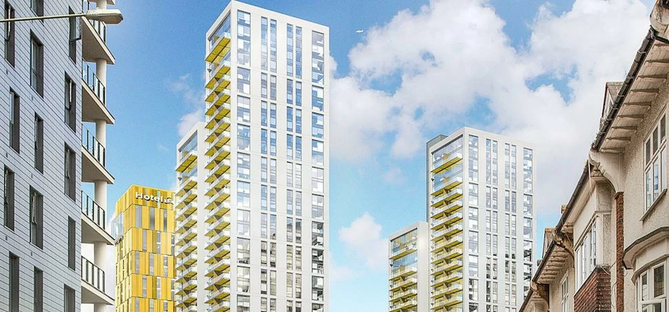 Artist's impression of the new Victoria Square development in Woking.