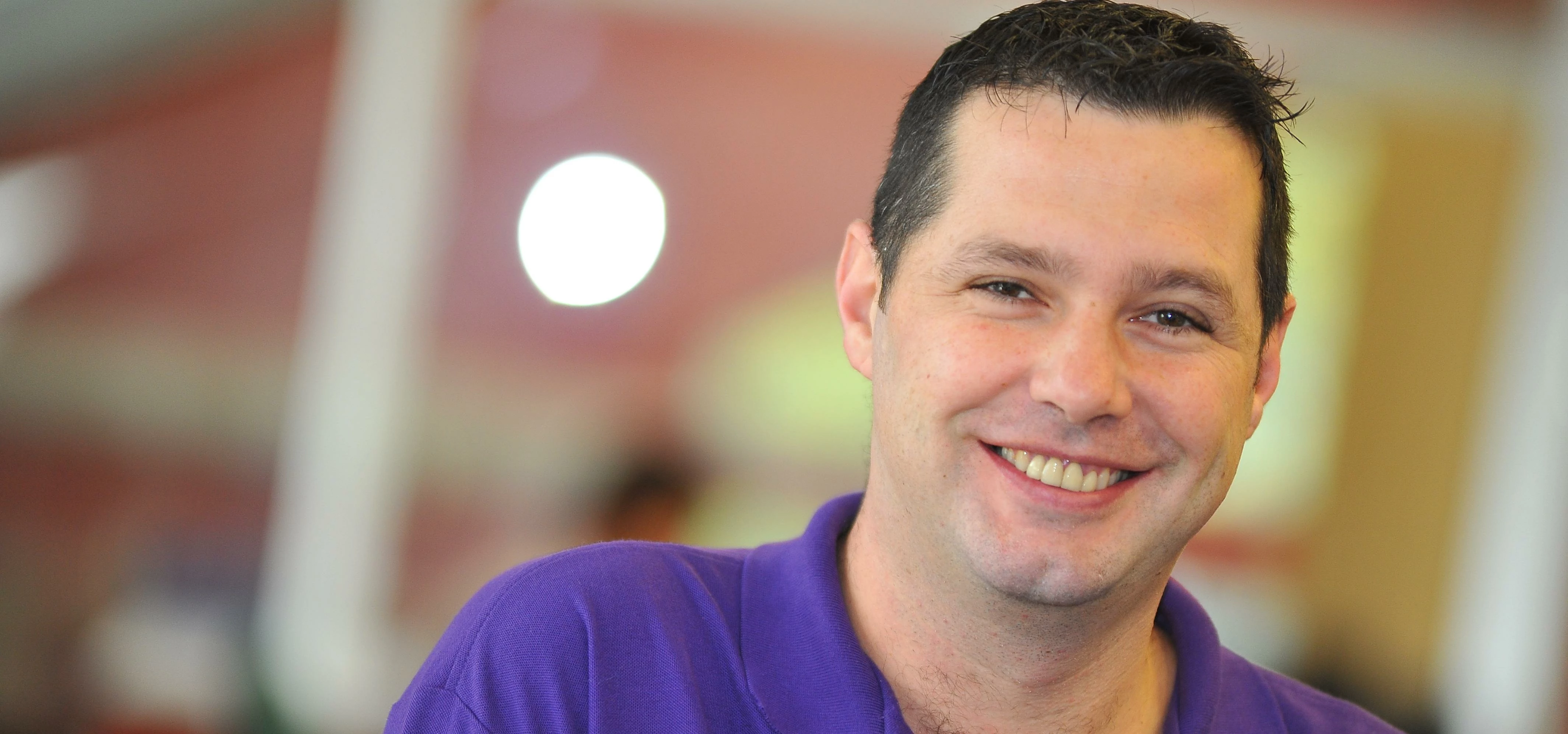 Purple's CEO Gavin Wheeldon