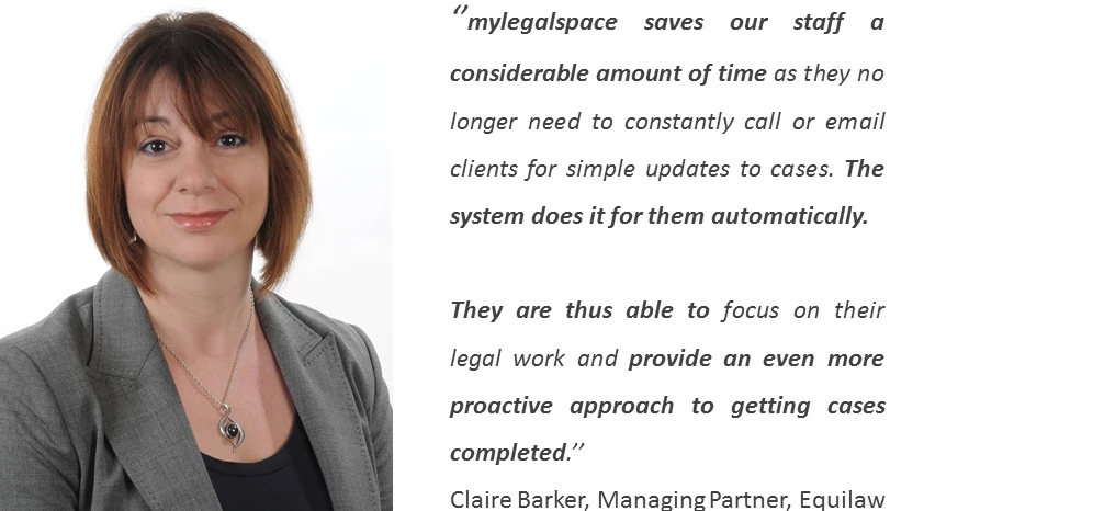 Claire Barker- Managing Partner  of Equilaw 