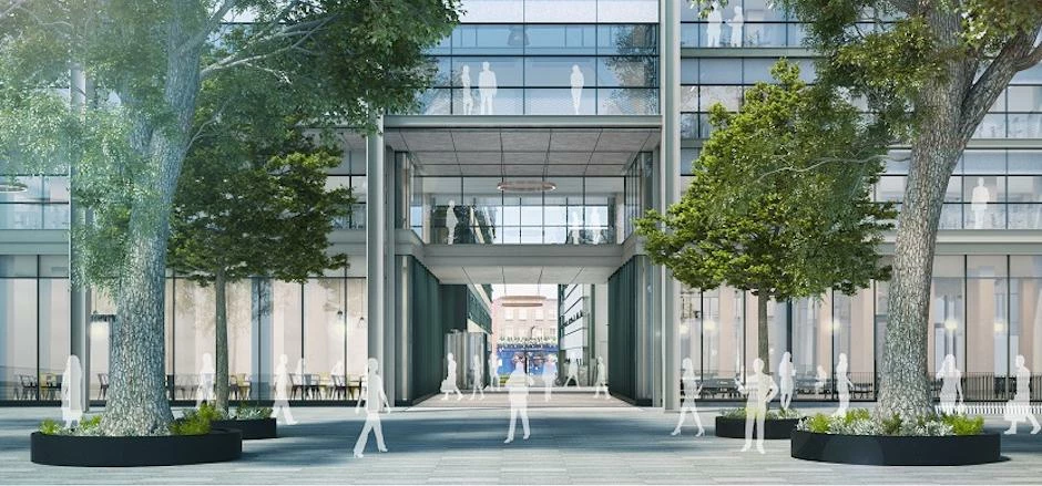 CGI of The Bower Development, Old Street. Photo: Helical Bar