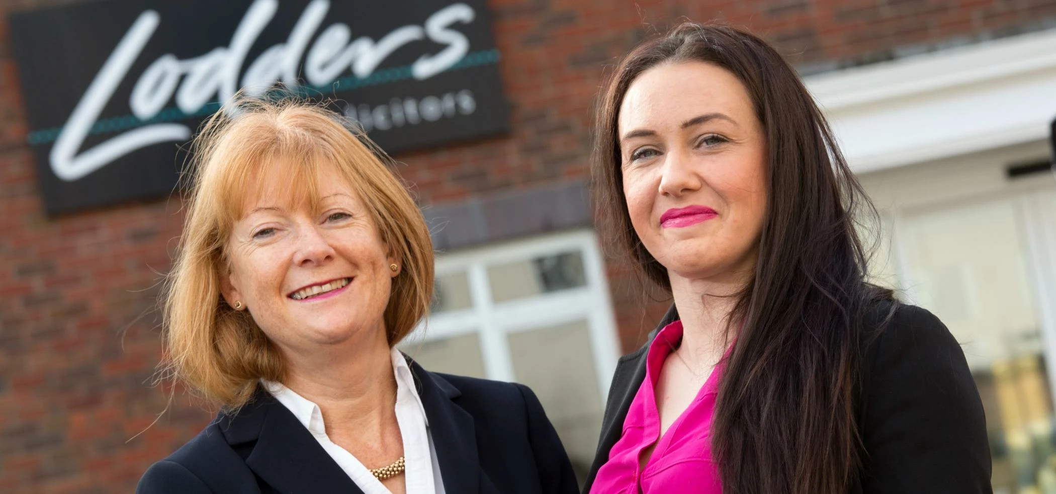 Lodders' partner Jane Senior (left) with new hire Tara Goodwin