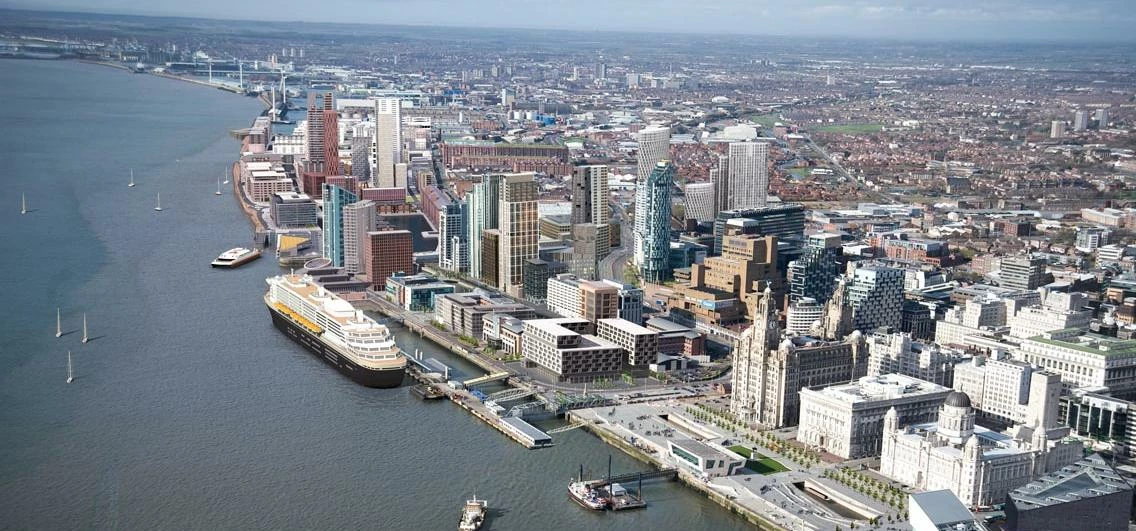 Liverpool Waters will ultimately regenerate 150 acres of historic Mersey docklands