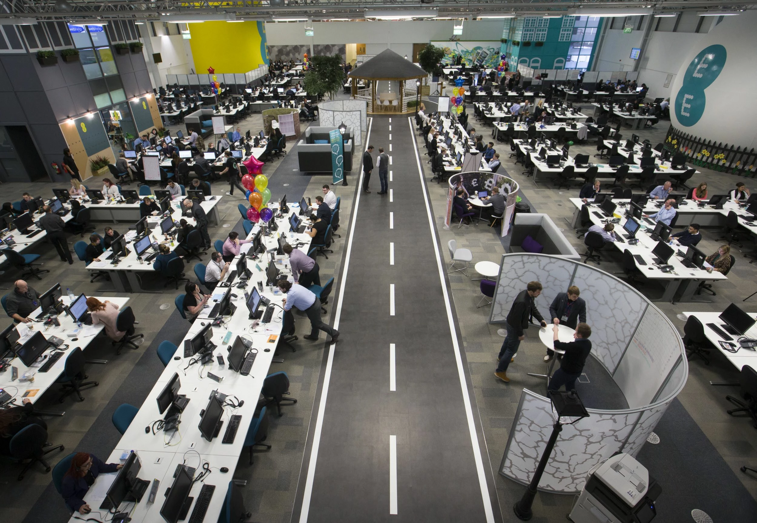 New EE & Webhelp UK Customer Contact Centre in Derby