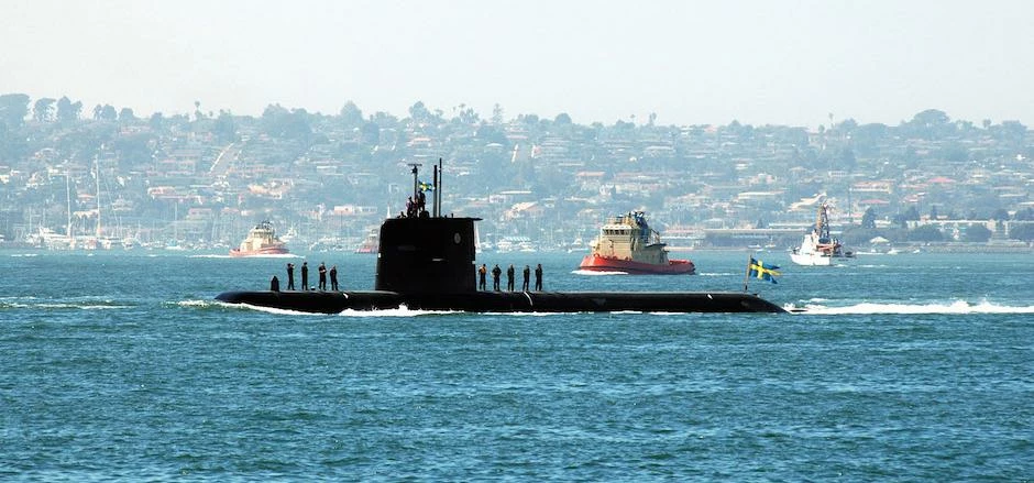 Gotland-class submarine. Photograph: Wikipedia. 