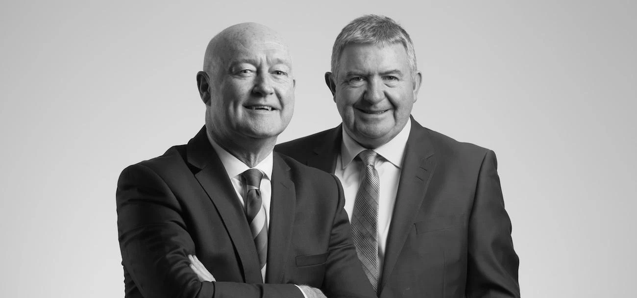 Reward Finance Group partners Dave Jones (left) and Tom Flannery