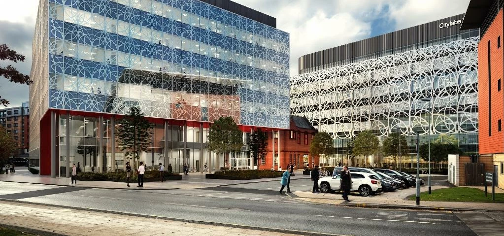 A CGI of Citylabs 2.0 and 3.0