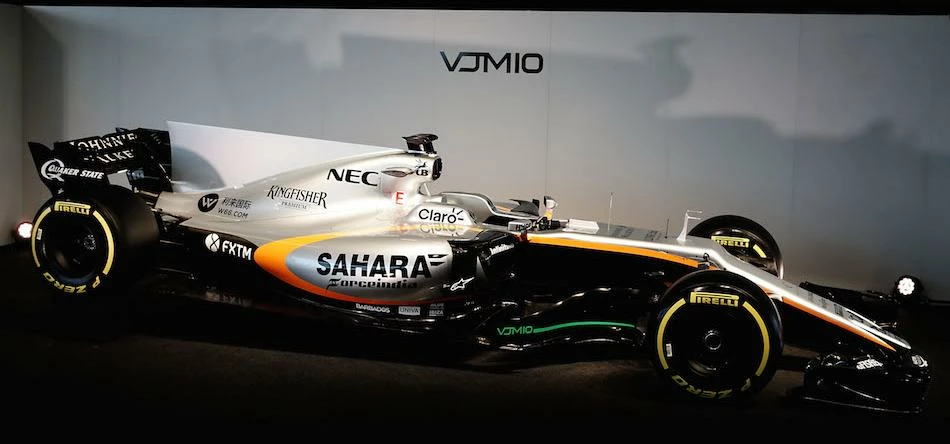 A Sahara Force India F1 Car
