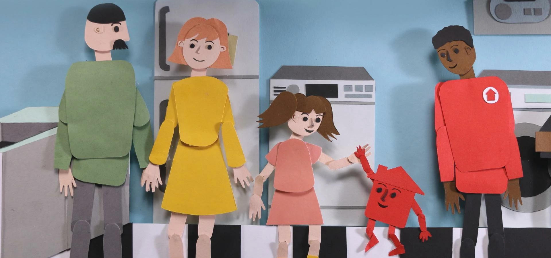 Bafta winner Jessica Ashman’s animation, commissioned exclusively for HomeServe’s "Big Spring Clean"