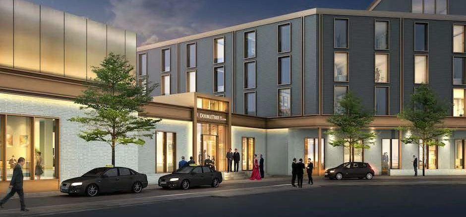 CGI of the upcoming DoubleTree by Hilton hotel in Hull.