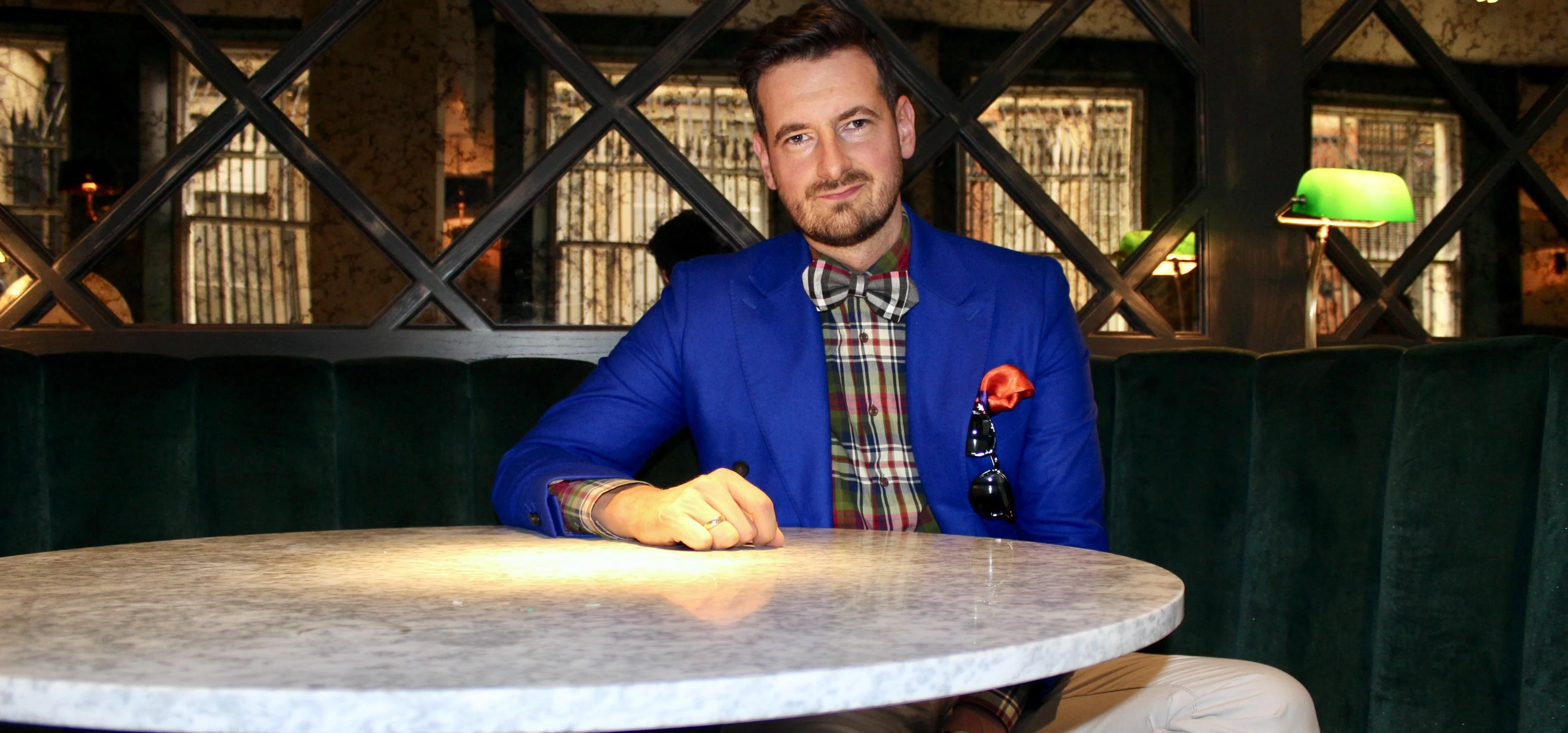 Michael Frackowiak, founder of Men’s Finest Pocket Square