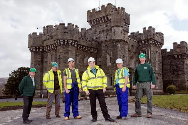 Restoration of historic Lake District castle