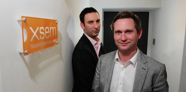 XSEM co-owners Dan Bardgett and Michael Gwilliam