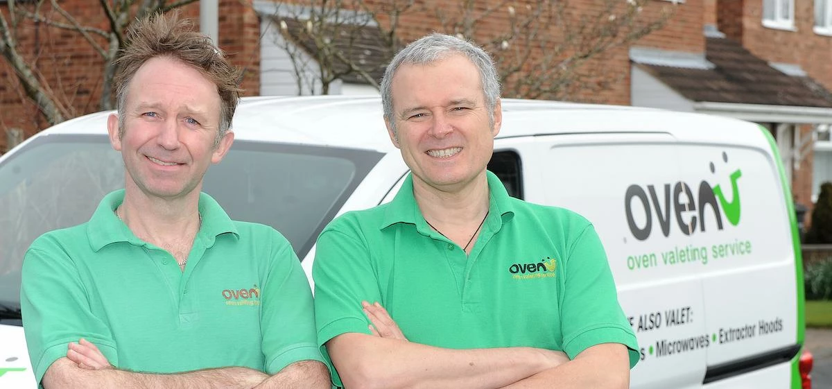 Simon Kirkby (left) and Dave Glover