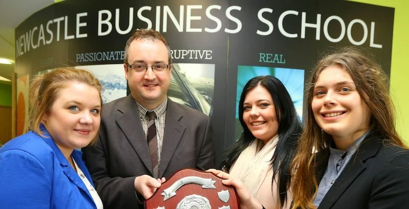 South Tyneside students at Newcastle Business School