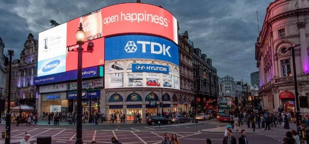 Land Securities' Picadilly Circus. Image credit: Jimmy Baikovicius (Flickr)