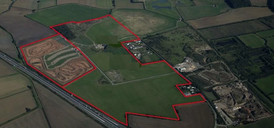 The proposed industrial and leisure development planned for Doncaster.