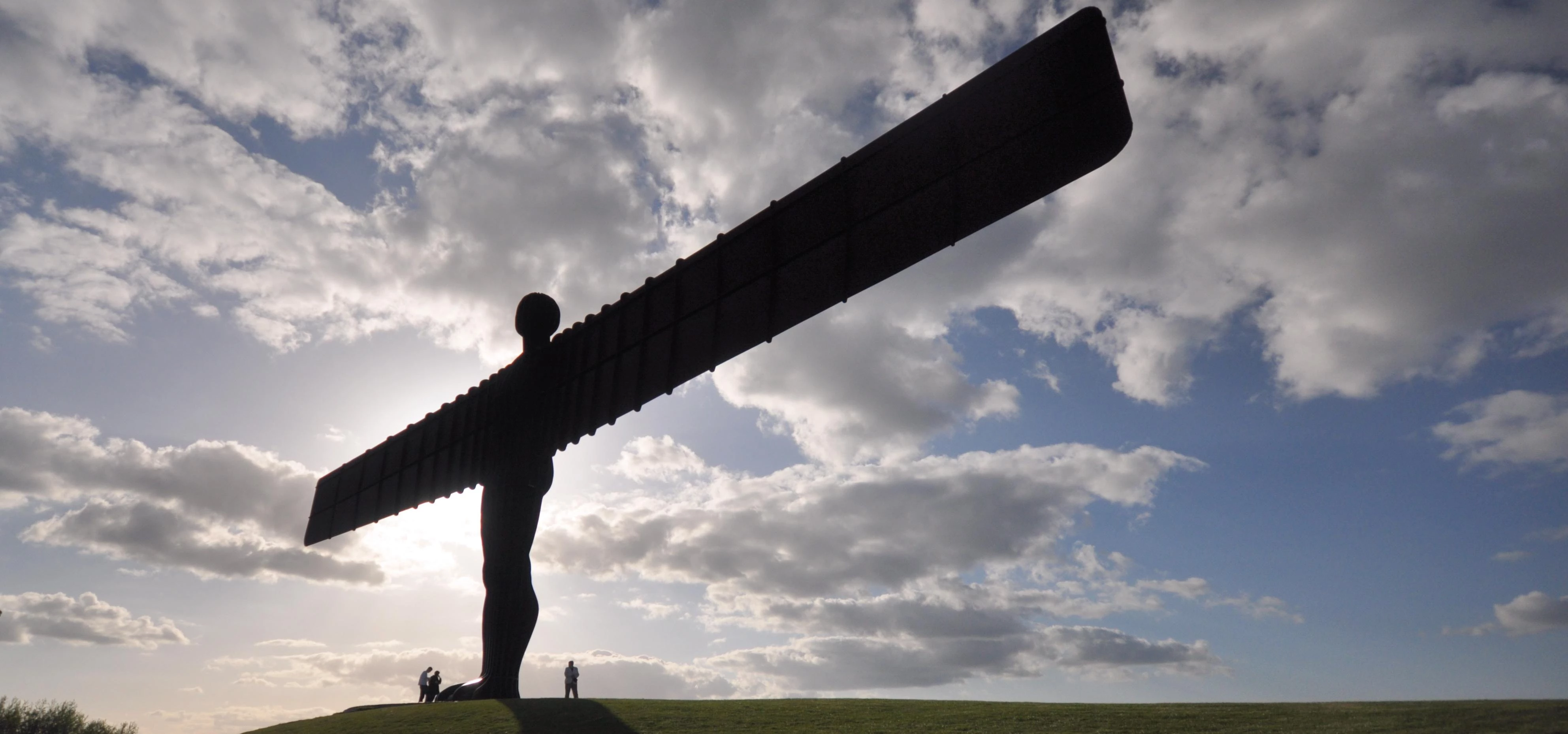 Angel of the North silhouette