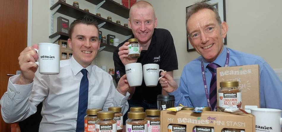 Left to right: Carl Wright, Mark Porteous and Mike Baker