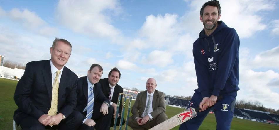 From L to R Michael Jopling, Garry Sheriff (both ITPS) Tom Seymour (DCCC) George Galloway (ITPS) and