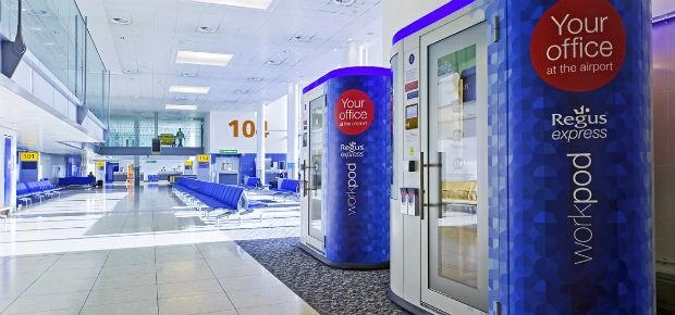 New Workpods from Regus at Gatwick Airport