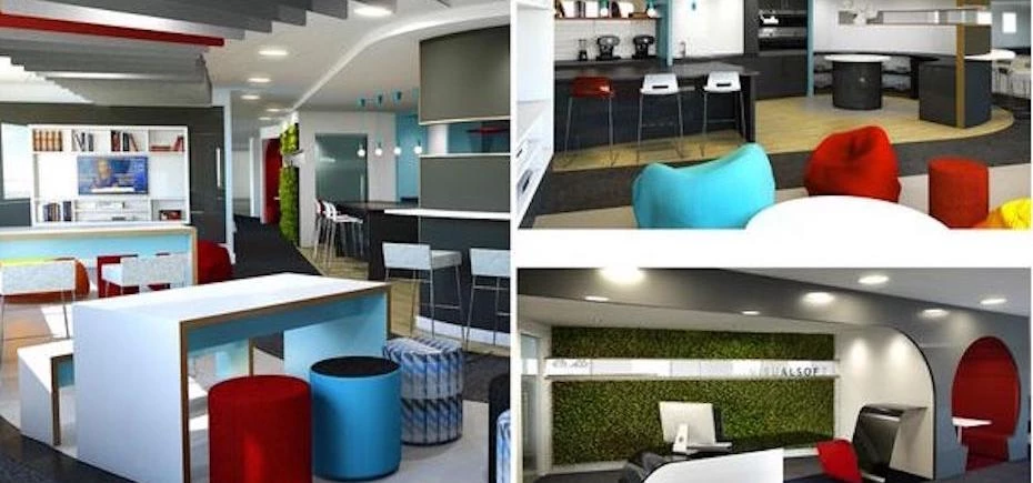 Visualsoft's Stockton office environment