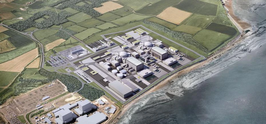 Artists Impression of Hinkley Point C