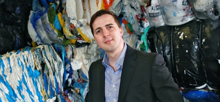 Jonathan Oldfield, MD of York-based Riverside Waste Machinery.