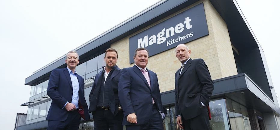 Andy Cartlidge from Magnet with Jordan Lund and John Lund from Prospect Estates and Richard Lumley f