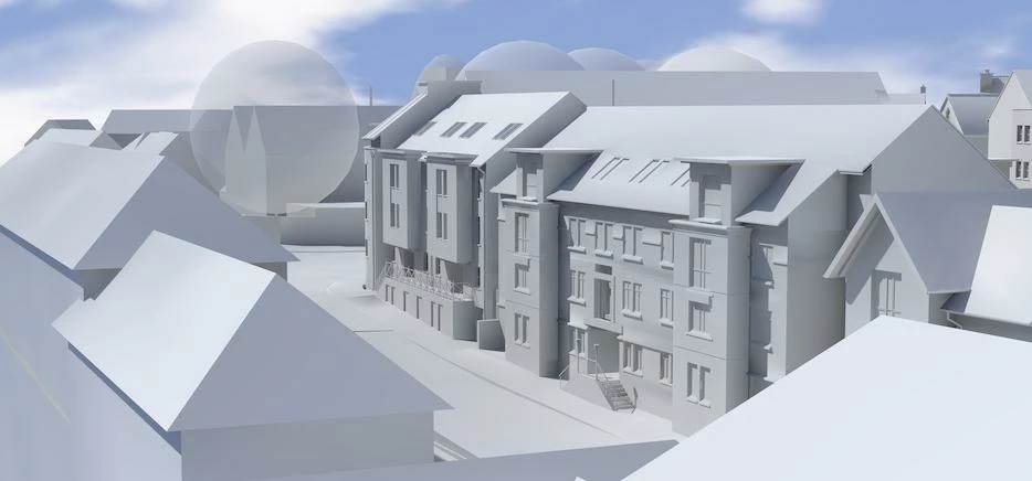 A CGI showing how the new scheme could look.