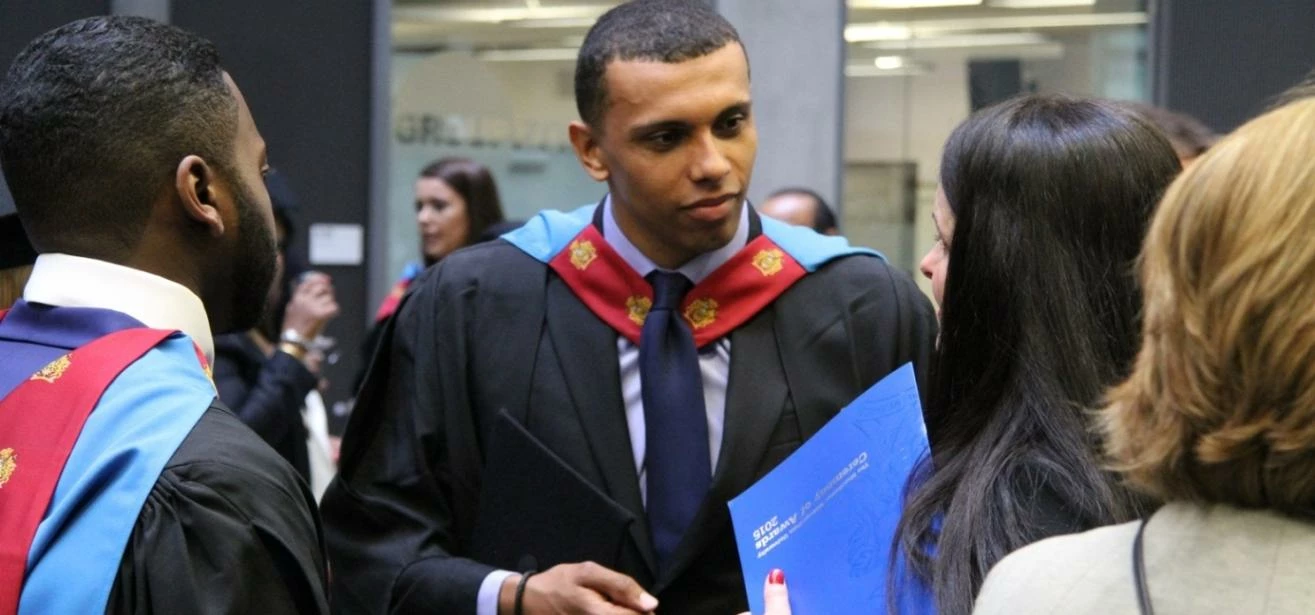 Graduation ceremony for UK's first advanced legal apprentices at Manchester Metropolitan University