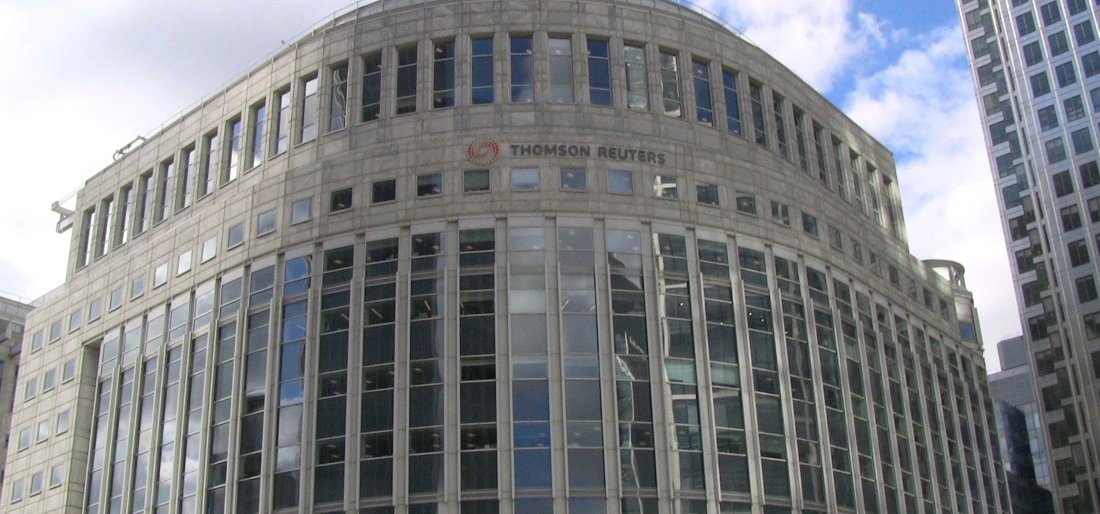 The Thomson Reuters building, Canary Wharf. Photo: Reubentg/Wikimedia