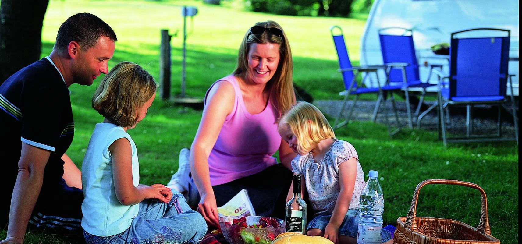 Camping and caravan holidays in the North East are growing in popularity, say parks