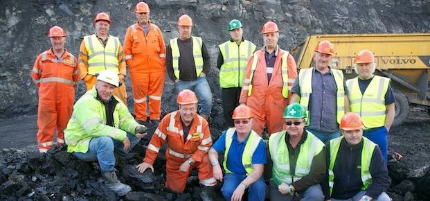 Banks' Shotton surface mine in South East Northumberland 