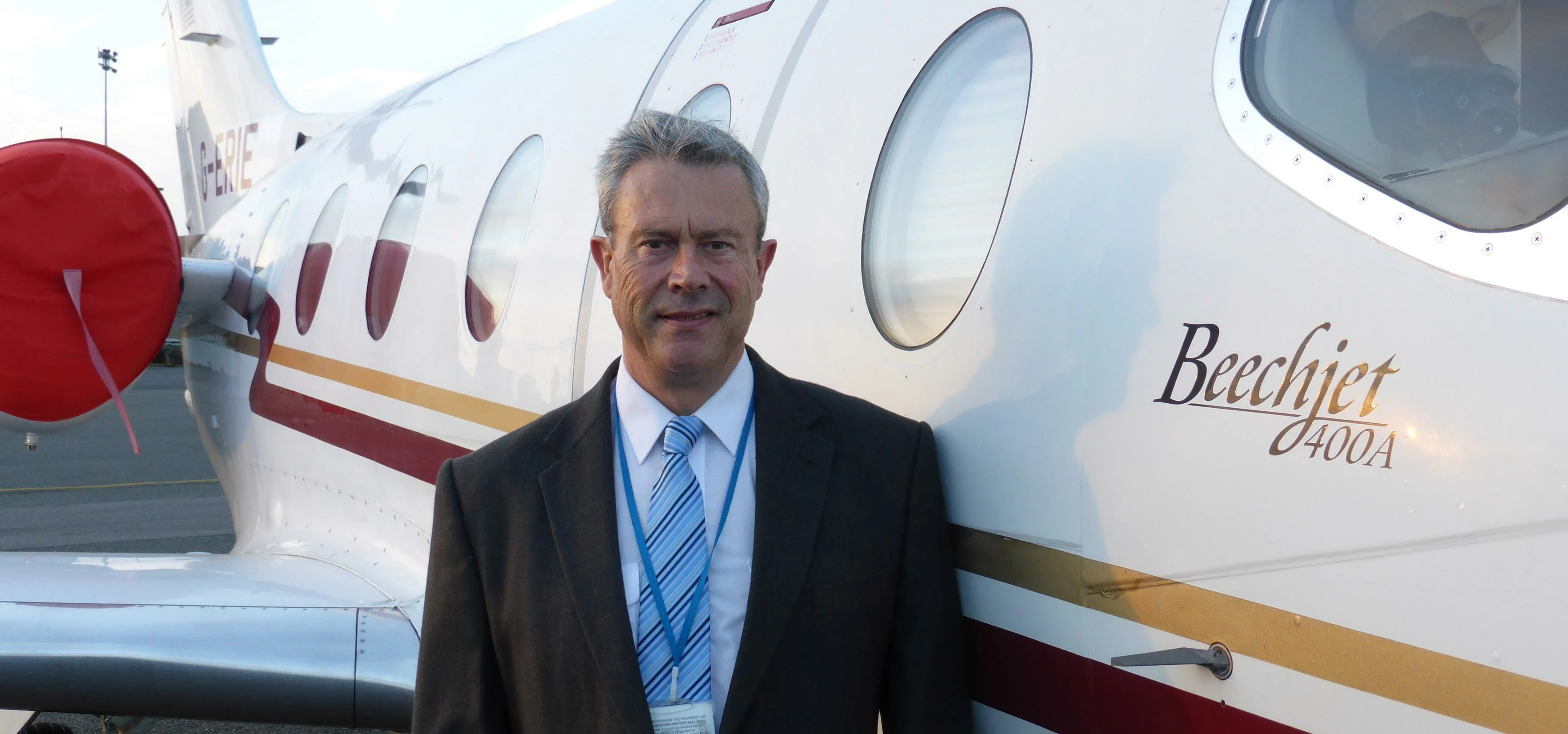 Jonathan Gordon, managing director of The Atlantic Bridge Aviation Group