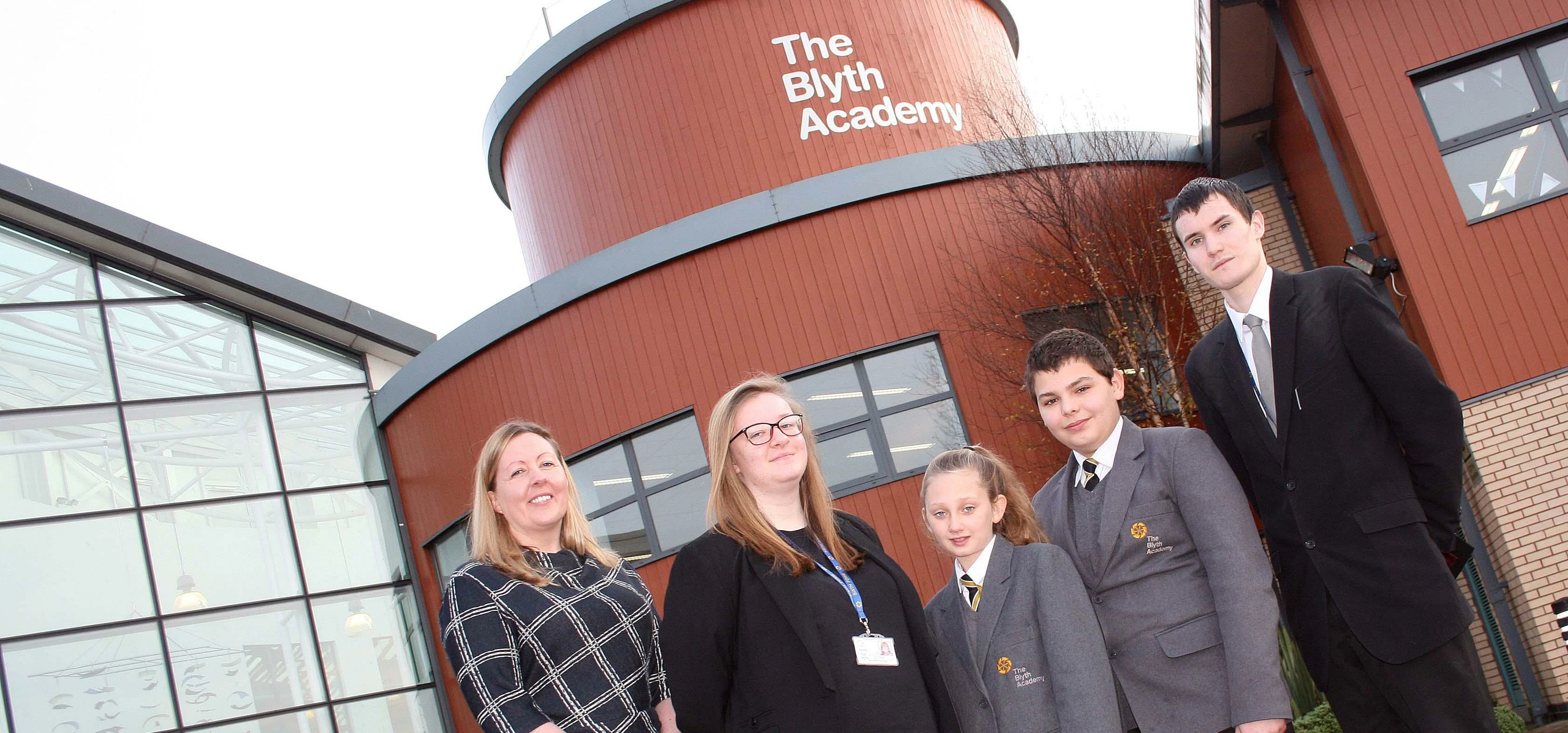 Looking forward with confidence at The Blyth Academy.  