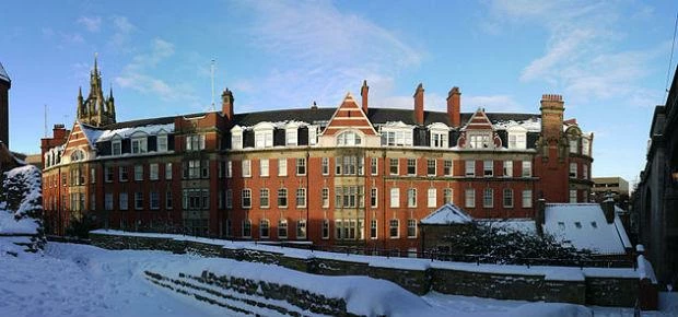 The Side and the rear of Milburn House. Credit: Andrew Curtis