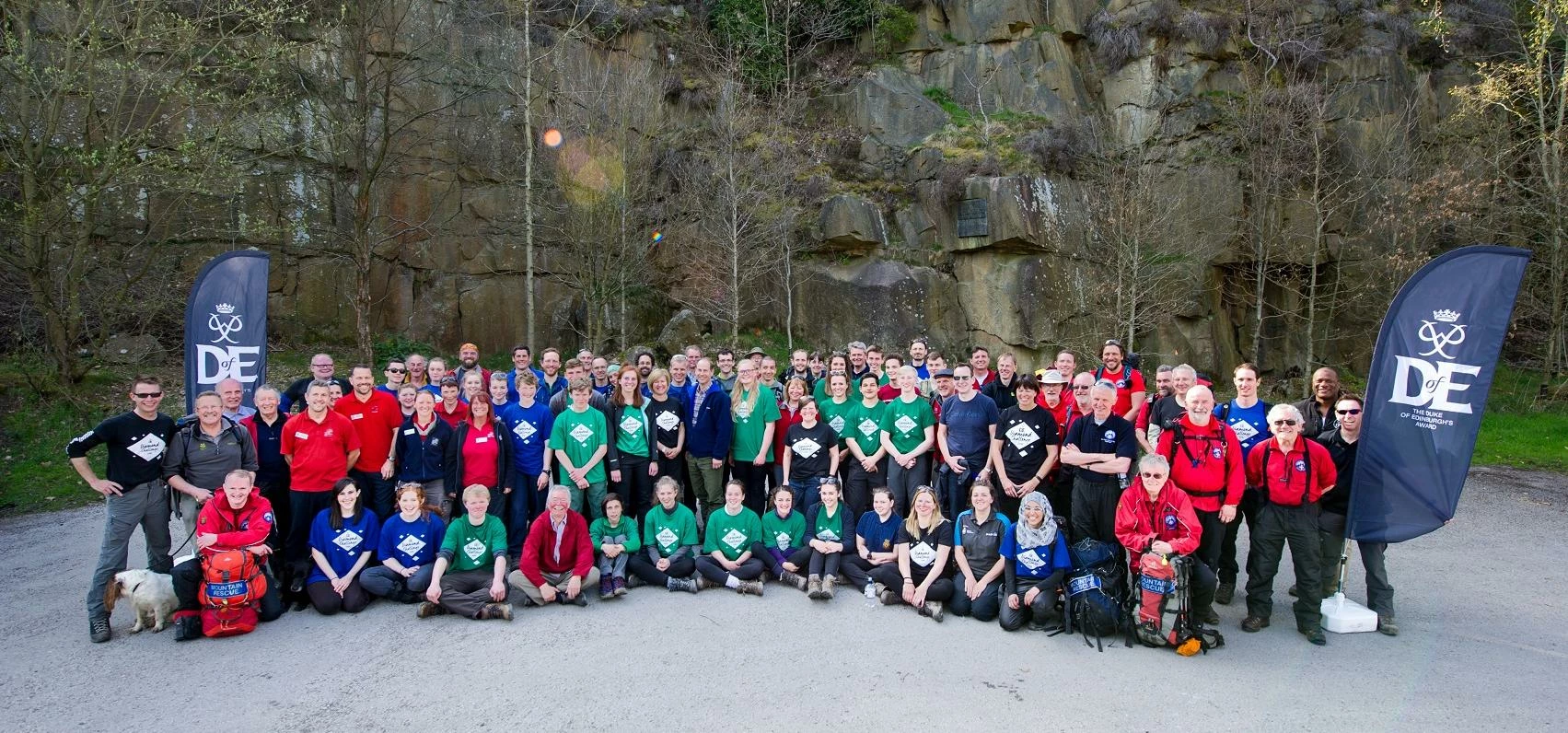 RSM joins HRH The Earl of Wessex and DofE Diamond Challengers for Peak District walk