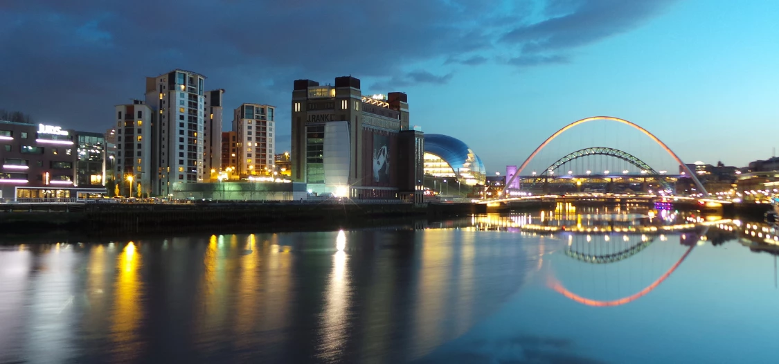 NewcastleGateshead Quayside. Image courtesy: Ian Britton/Flickr/Licensed for noncommercial reuse wit