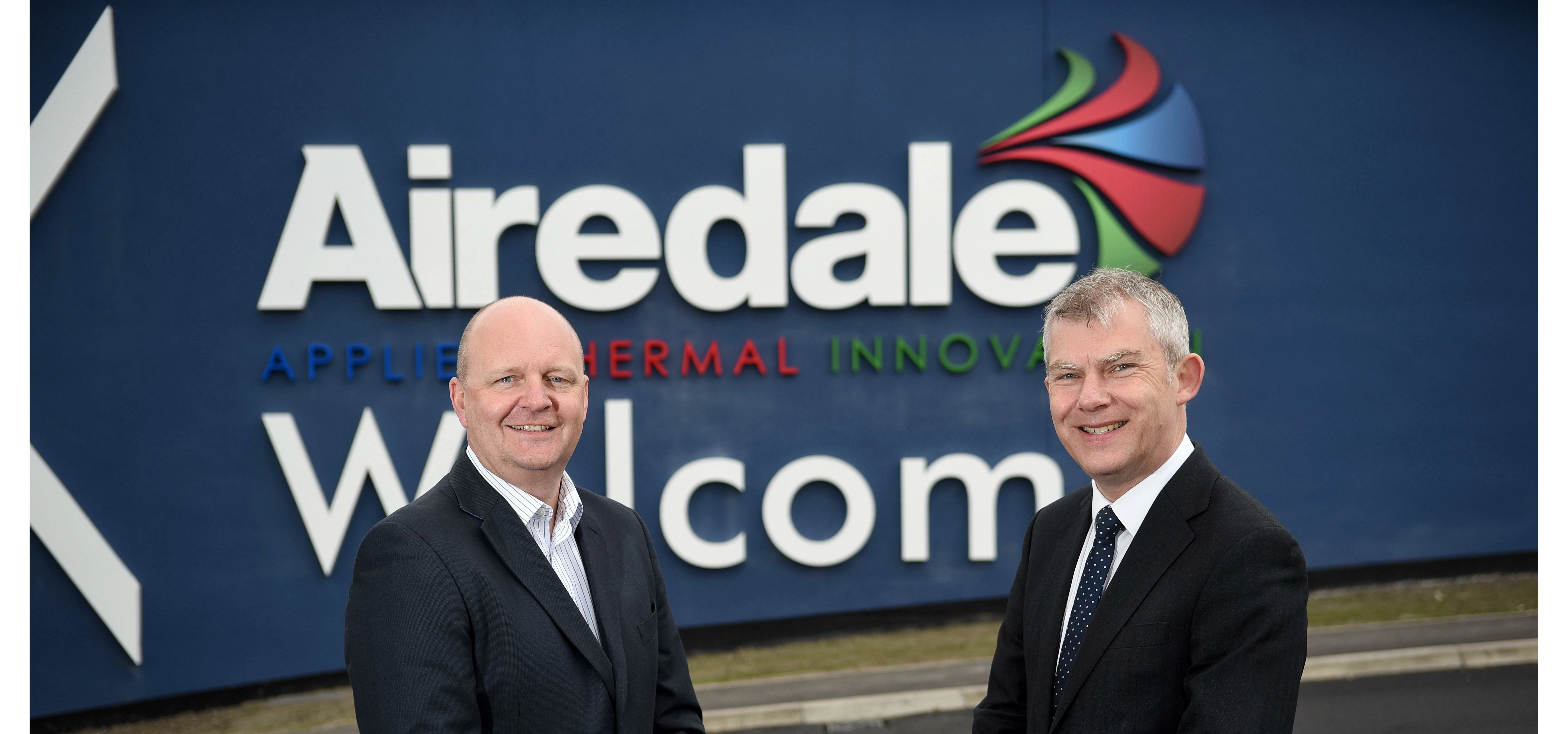 Tony Cole Operations Director at Airedale and Keith Hardcastle Director at Darnton B3.