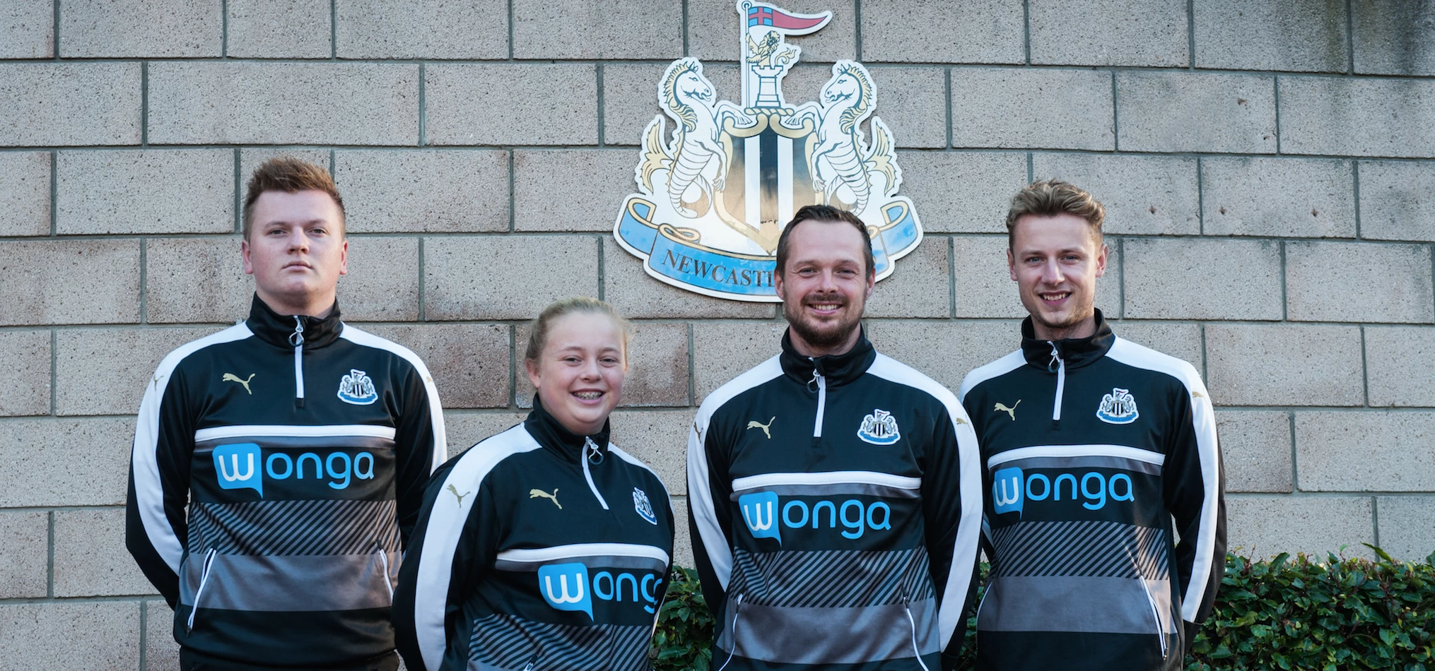 TyneMet students working at Newcastle United Foundation