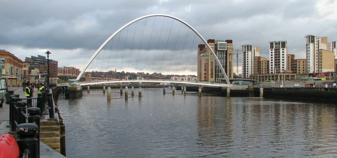 Millennium Bridge - Newcastle and Gateshead Quayside